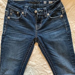 Boot cut jeans miss me